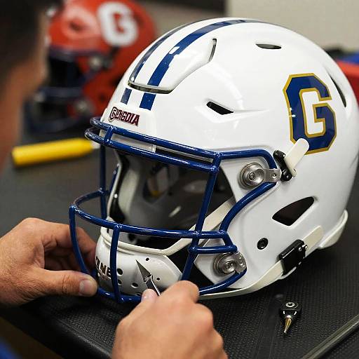 Crafting Custom Football Helmet