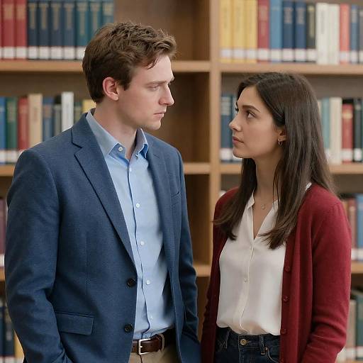 Intense Connection in a Library Setting