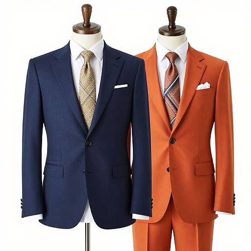 Vibrant Summer Colored Suits