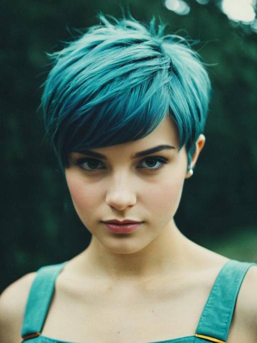 Realistic Pixie Cut Cosplay Portrait
