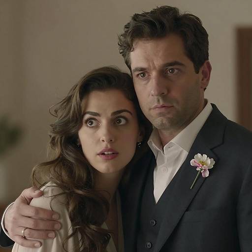 Intimate Moment Between Two People