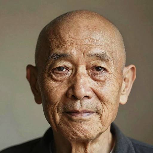 Bald Filter on Elderly Portrait