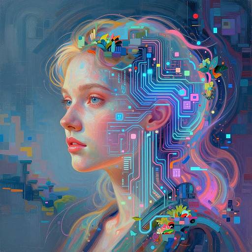 Ethereal AI Art Fusion