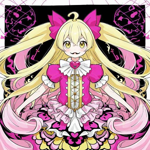 Illustration of Anthony (madoka magica), mahou shoujo madoka magica in the style of Meeko