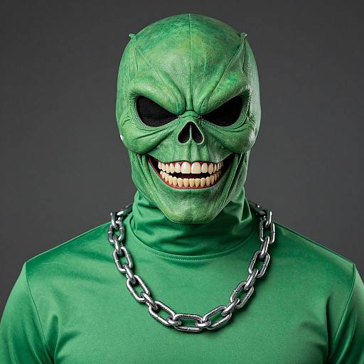 Close-Up Green Goblin Costume