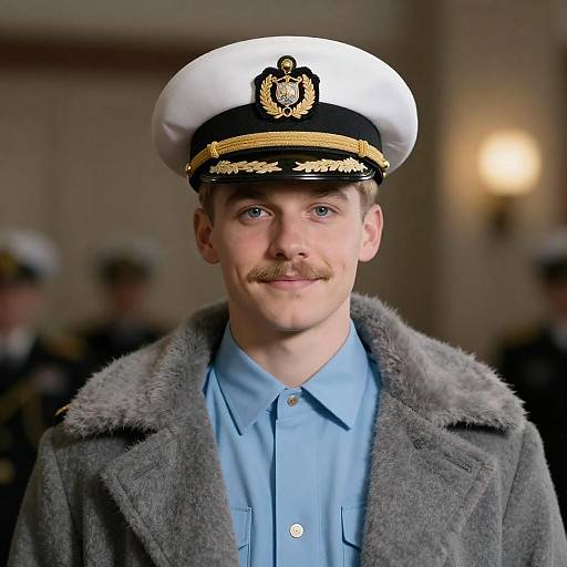 Portrait of a Young Naval Officer