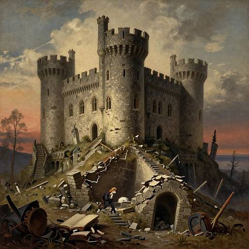 Concept Album Castle Sinking Scene