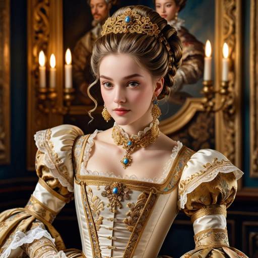 Elegant Baroque Portrait of a Woman