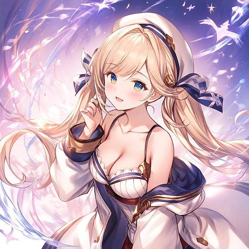 Illustration of Cucouroux (granblue fantasy), granblue fantasy in the style of Komeshiro kasu