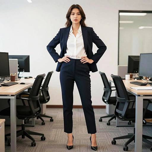 Confident Businesswoman in Office