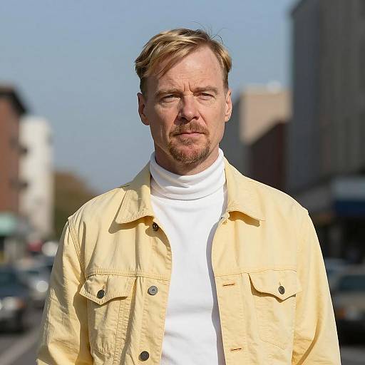 Young Woman in Walter White-Inspired Style