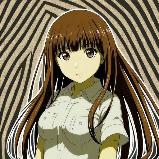 Illustration of Mugino shizuri, toaru majutsu no index in the style of Takitarou