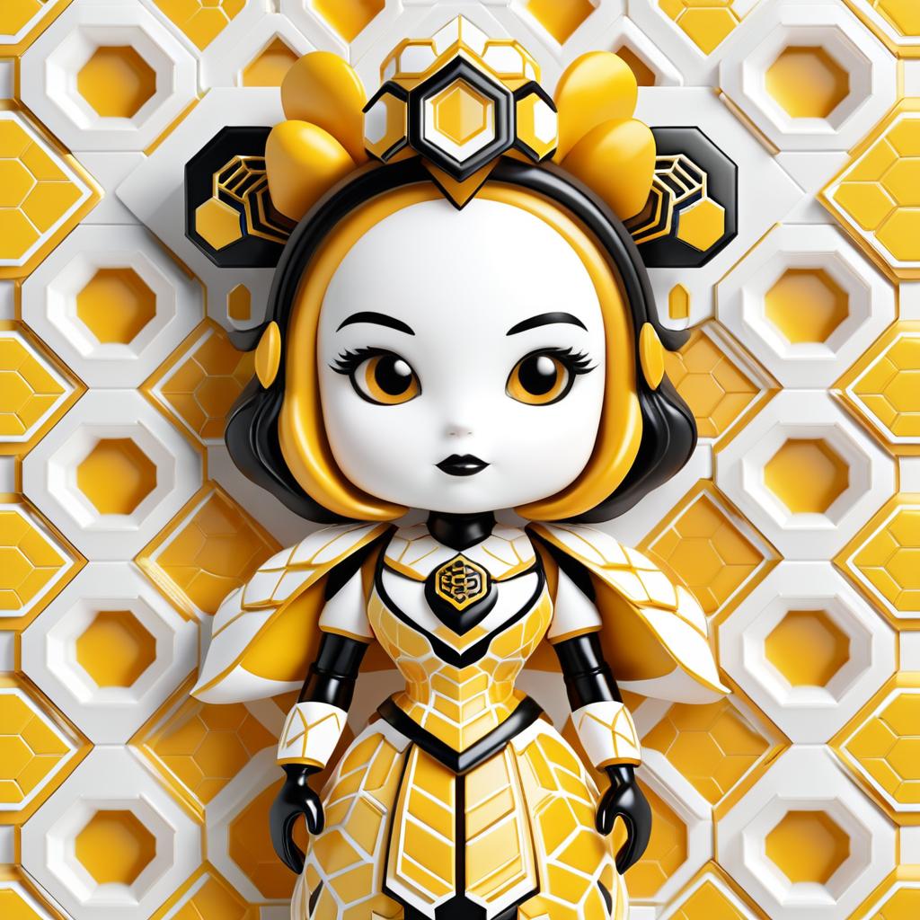 Customizable Queen Bee Minifigure Design