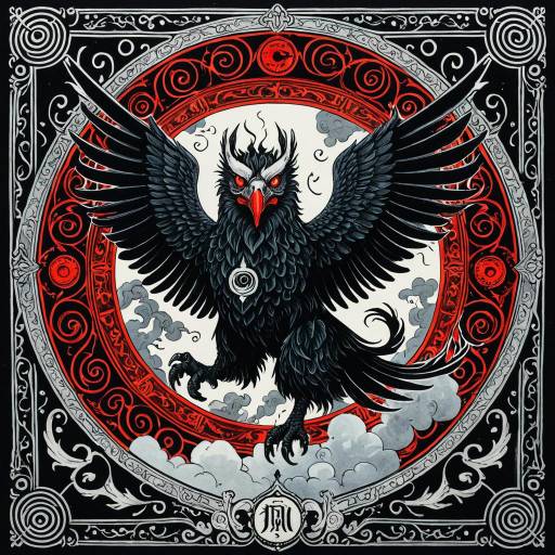 Antigravity Griffin Tarot Illustration