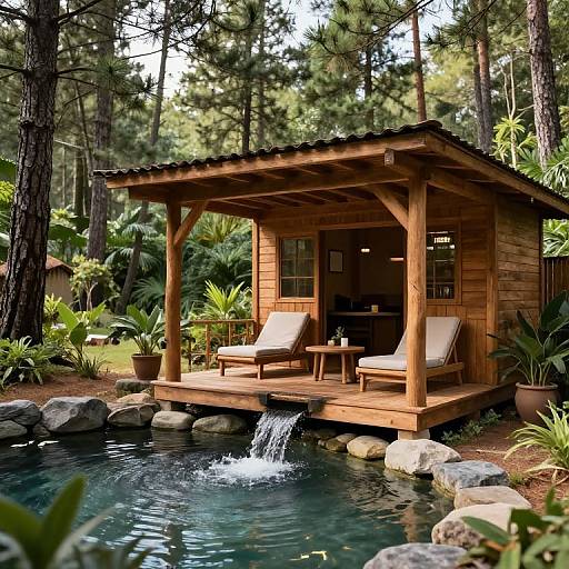 Serene Oasis in Secluded Wooden Retreat