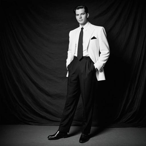 Vintage 1940s Male Cosplay with Style