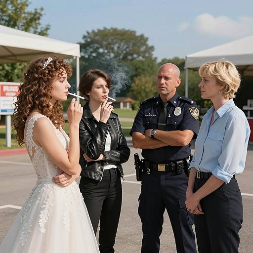 Outdoor Gathering of Diverse Individuals