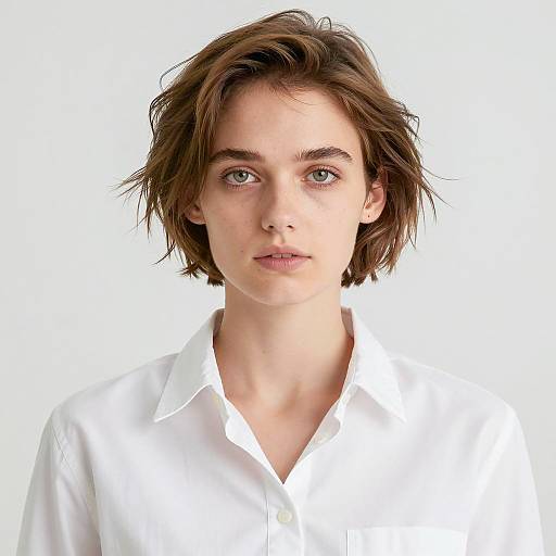 Casual Portrait of a Young Woman