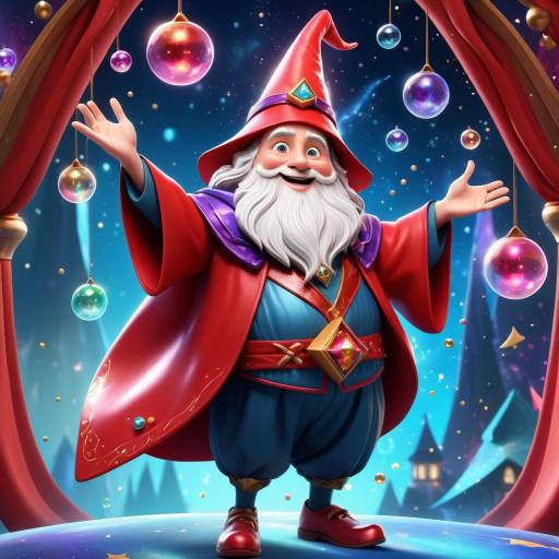 Whimsical Wizard at Fashion Gala Whimsical Wizard at Fashion Gala