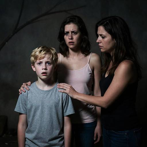 Tension in a Dark, Grimy Room