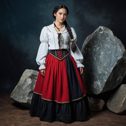 Alpine Sanna Cosplay with Rock Crystal