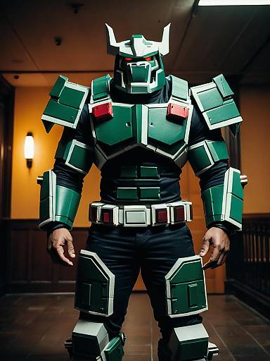Man in Rampage G1 Cosplay Costume