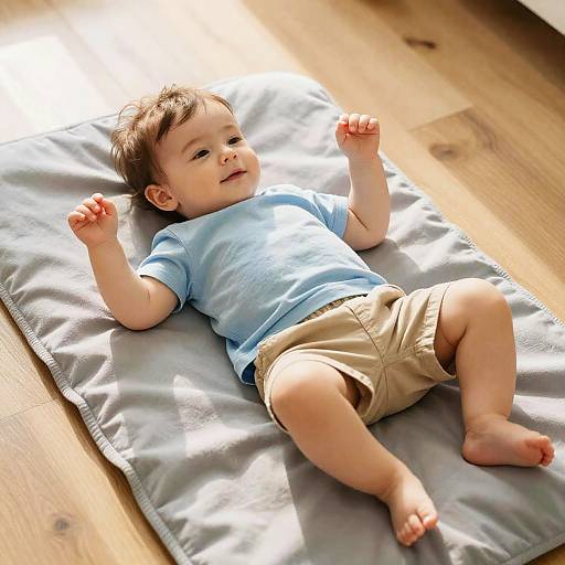 Tender Toddler in Soft Golden Light