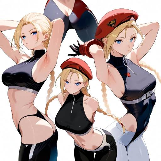 Dynamic Cammy White in Multiple Views