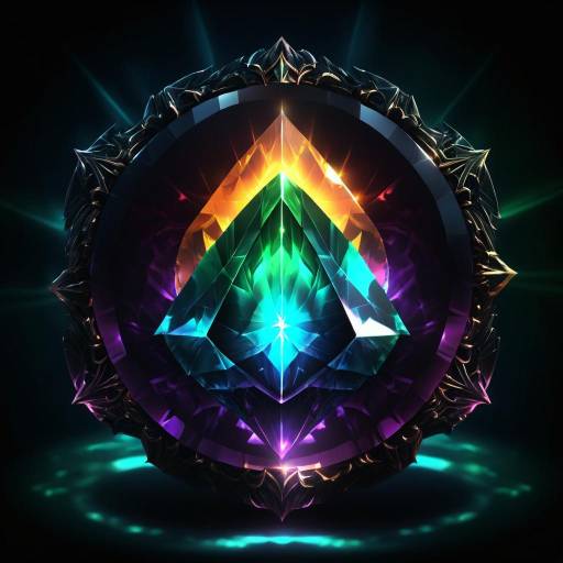 Cursed Gemstone with Glowing Effects