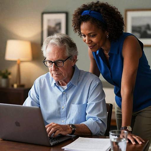 Candid Moment Between Friends at Home