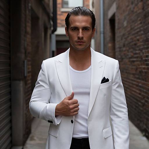 Urban Style Portrait of Handsome Man