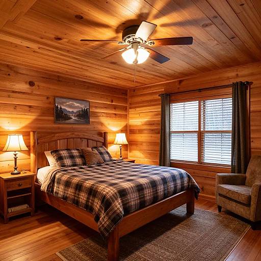 Cozy Rustic Cabin Interior Design