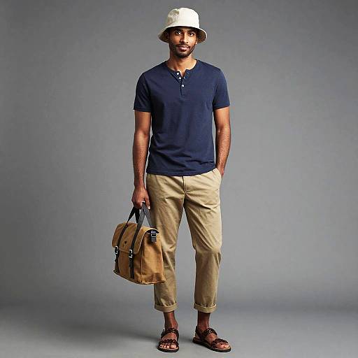 Amir's Casual Summer Style Portrait