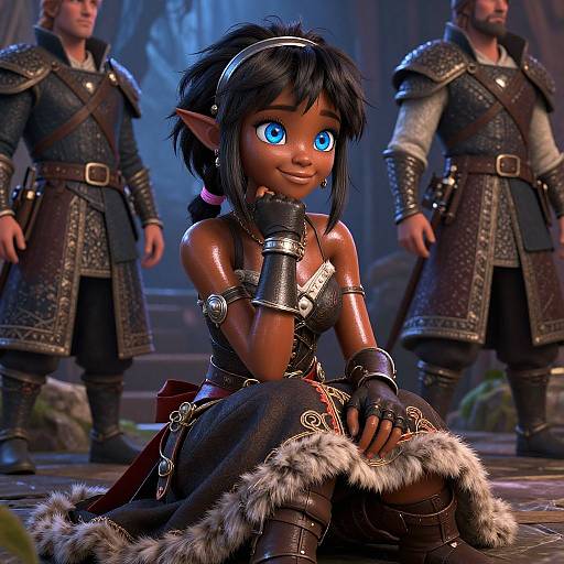 Nisei Muramasa Detailed Elf Portrait