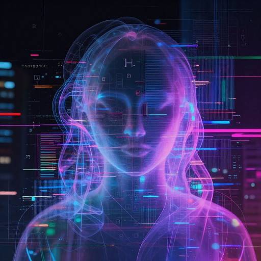 Subliminal Layers in Cyberpunk City