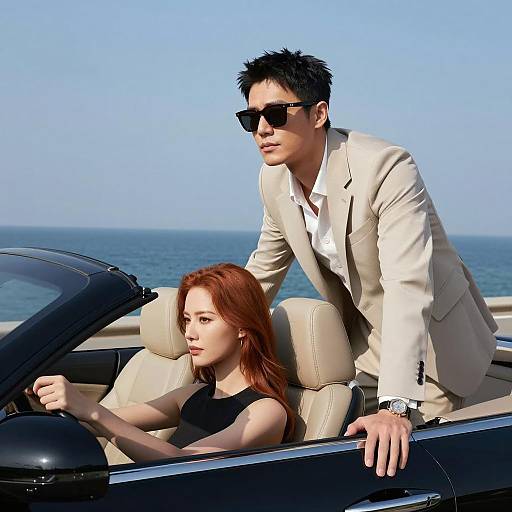 Dynamic Duo on a Coastal Drive