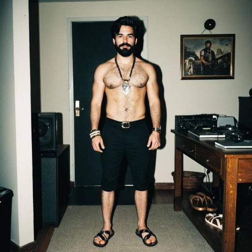 Solo Adam Man Costume with Jewelry