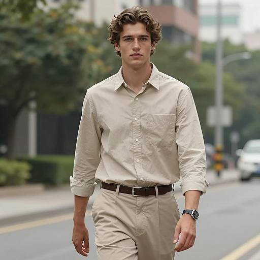 Casual Summer Style Urban Portrait