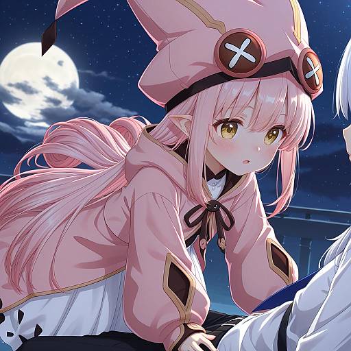 Illustration of Habetrot (fate), fate (series) in the style of Fujigaya arctia