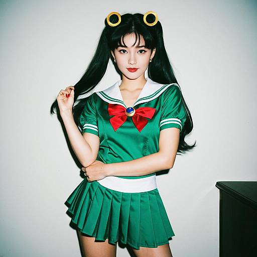 Sailor Moon Inspired Green Costume