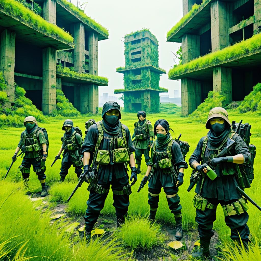 Dystopian Fugitives Raiding a Fortress