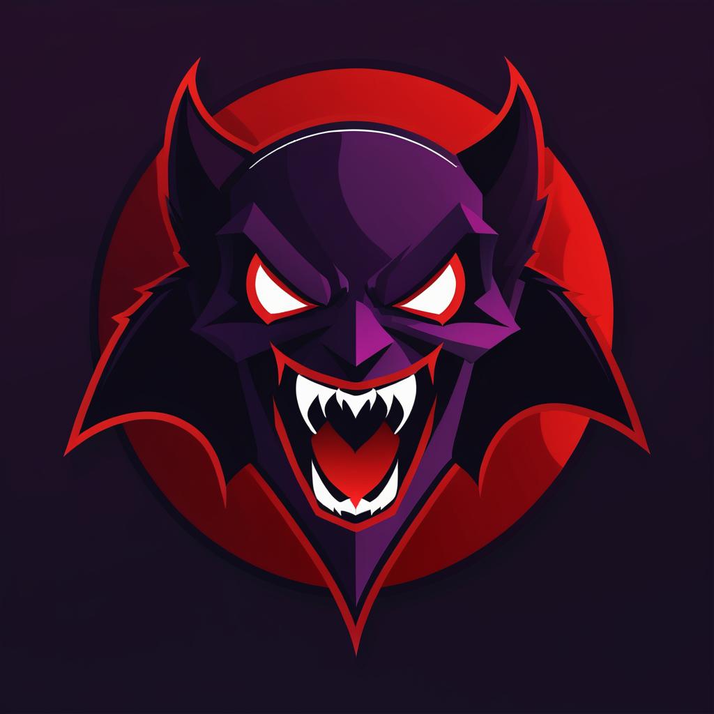 Eerie Vampire Twitch Icon Design