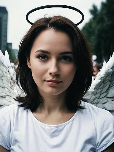 Cosplay Festival Angel Costume Portrait