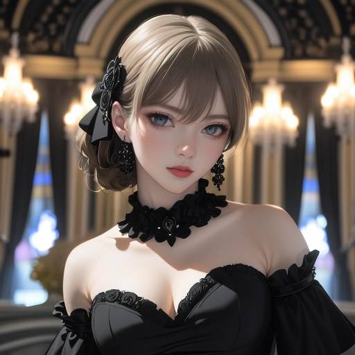 Elegant Persona 5 Royal Character Portrait