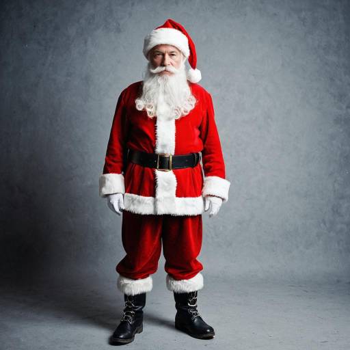 Santa Costume for Large Male Figure