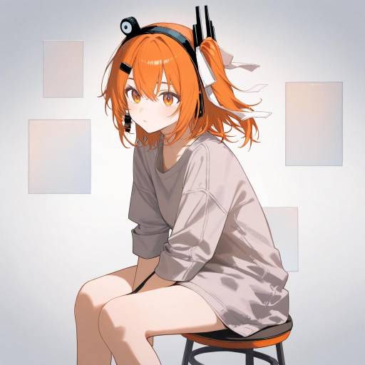 Adachi Rei: Android Girl in Neutral Tones