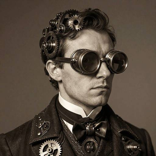 Steampunk Sloan Character Portrait