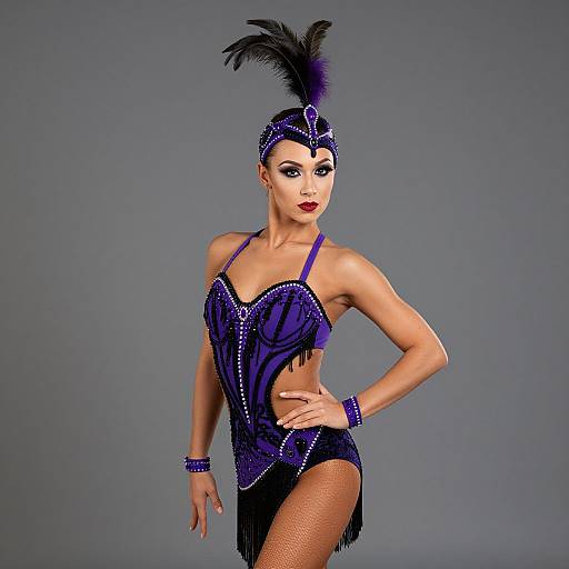 Professional Latin Dance Costume Design