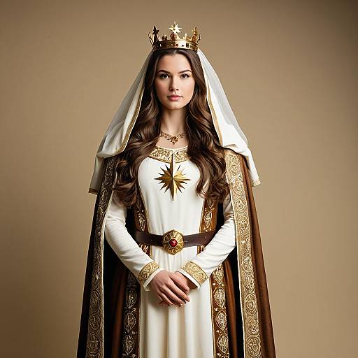 Medieval Fantasy Queen Portrait