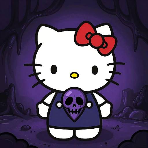 Creepy Cute Evil Hello Kitty